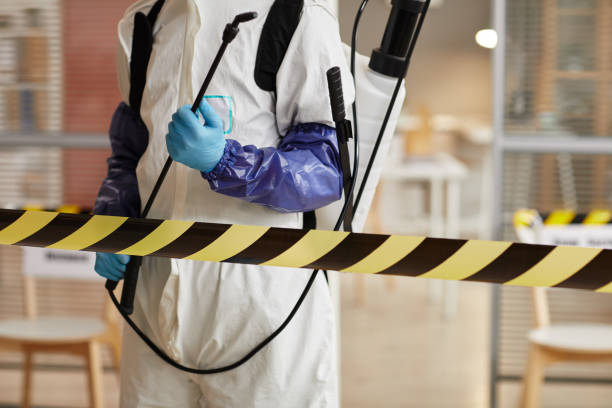 Professional Blood Cleanup technician working in Robbins, NC